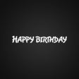 Happy Birthday Neon Sign | NEON SIGNO® Custom Neon Signs