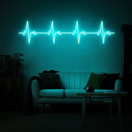 Heartbeat Neon Sign | NEON SIGNO® Custom Neon Signs