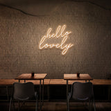 Hello Lovely Neon Sign | NEON SIGNO® Custom Neon Signs