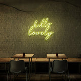 Hello Lovely Neon Sign | NEON SIGNO® Custom Neon Signs