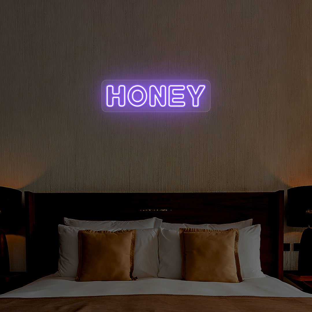 Honey Neon Sign | NEON SIGNO® Custom Neon Signs