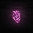 Human Heart Neon Sign | NEON SIGNO® Custom Neon Signs