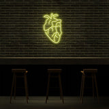 Human Heart Neon Sign | NEON SIGNO® Custom Neon Signs