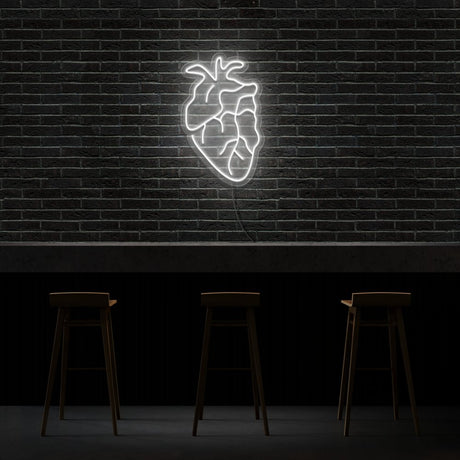 Human Heart Neon Sign | NEON SIGNO® Custom Neon Signs