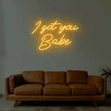 I Got You Babe Neon Sign | NEON SIGNO® Custom Neon Signs