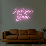 I Got You Babe Neon Sign | NEON SIGNO® Custom Neon Signs