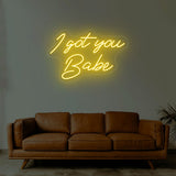 I Got You Babe Neon Sign | NEON SIGNO® Custom Neon Signs