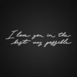 I Love You Neon Sign | NEON SIGNO® Custom Neon Signs