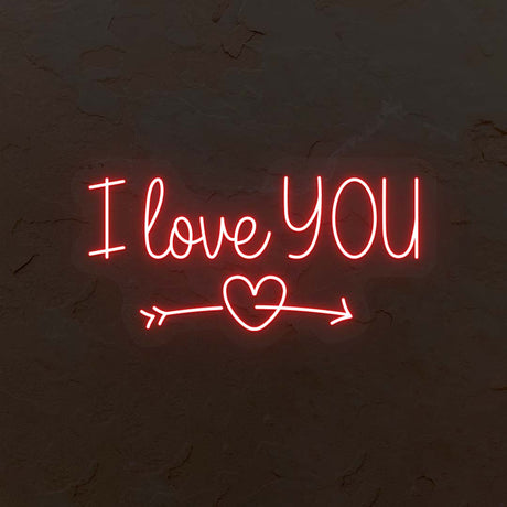 I Love You Neon Sign | NEON SIGNO® Custom Neon Signs