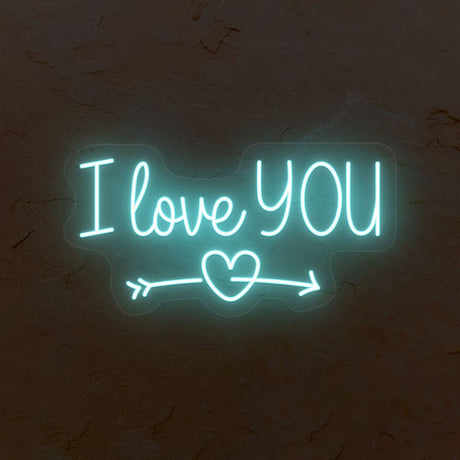 I Love You Neon Sign | NEON SIGNO® Custom Neon Signs