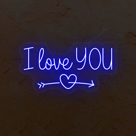 I Love You Neon Sign | NEON SIGNO® Custom Neon Signs