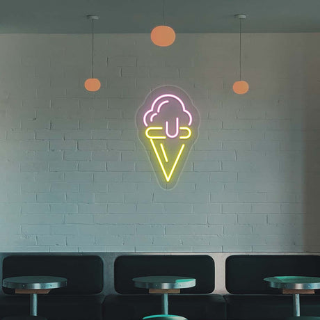 Ice Cream Neon Sign | NEON SIGNO® Custom Neon Signs