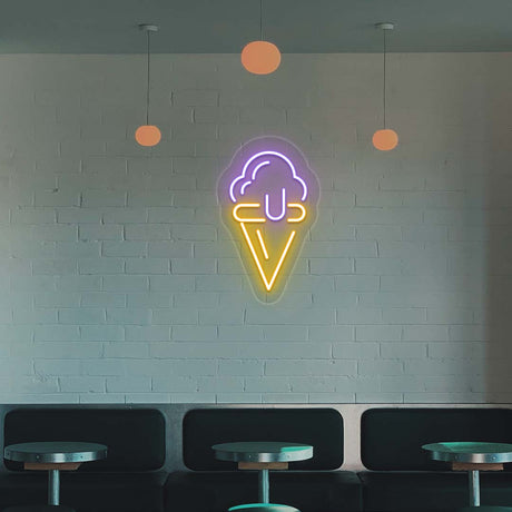 Ice Cream Neon Sign | NEON SIGNO® Custom Neon Signs