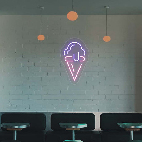 Ice Cream Neon Sign | NEON SIGNO® Custom Neon Signs