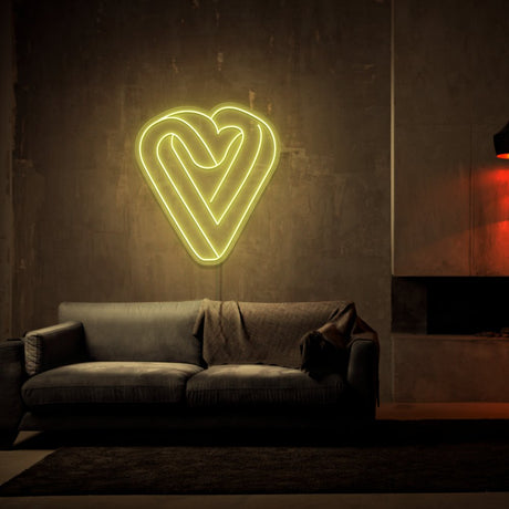 Infinity Heart Neon Sign | NEON SIGNO® Custom Neon Signs