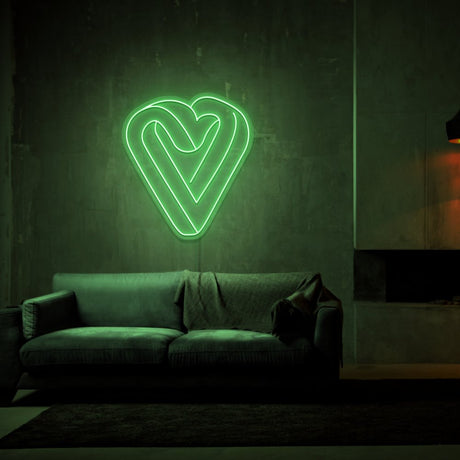 Infinity Heart Neon Sign | NEON SIGNO® Custom Neon Signs