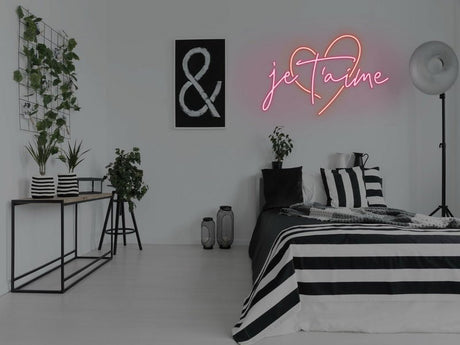 Je Taime Neon Sign | NEON SIGNO® Custom Neon Signs