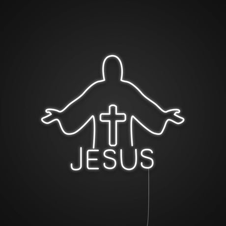 Jesus Neon Sign | NEON SIGNO® Custom Neon Signs