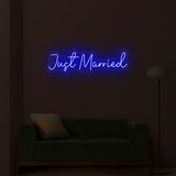 Just Married Neon Sign | NEON SIGNO® Custom Neon Signs