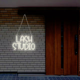 Lash Studio Text Neon Sign | NEON SIGNO® Custom Neon Signs