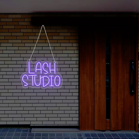 Lash Studio Text Neon Sign | NEON SIGNO® Custom Neon Signs