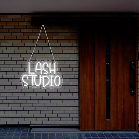 Lash Studio Text Neon Sign | NEON SIGNO® Custom Neon Signs