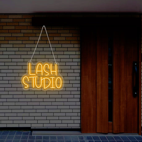 Lash Studio Text Neon Sign | NEON SIGNO® Custom Neon Signs