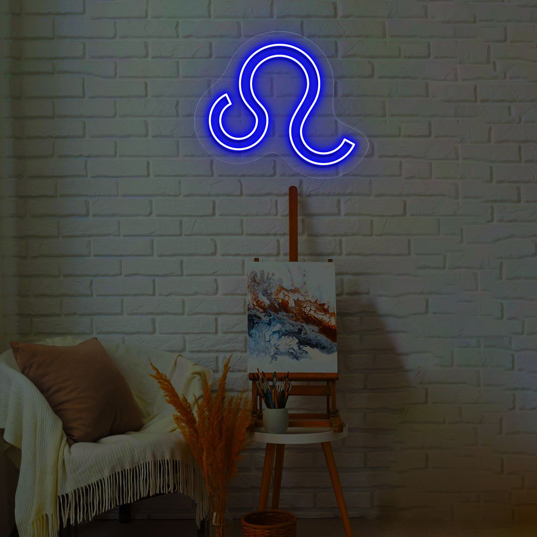 Leo Zodiac Neon Sign | NEON SIGNO® Custom Neon Signs