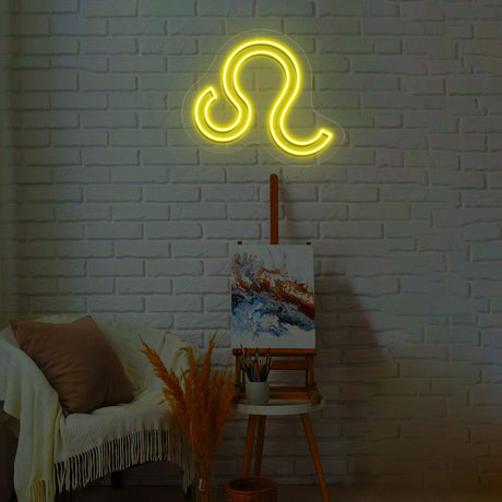 Leo Zodiac Neon Sign | NEON SIGNO® Custom Neon Signs