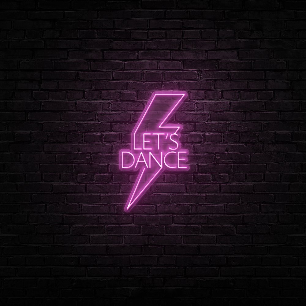 Let's Dance Neon Sign | NEON SIGNO® Custom Neon Signs