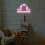 Libra Zodiac Neon Sign | NEON SIGNO® Custom Neon Signs