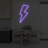 Lightning Bolt Neon Sign | NEON SIGNO® Custom Neon Signs