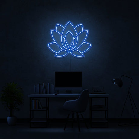 Lotus Neon Sign | NEON SIGNO® Custom Neon Signs