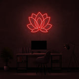 Lotus Neon Sign | NEON SIGNO® Custom Neon Signs