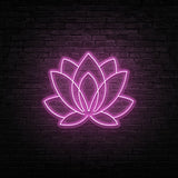 Lotus Neon Sign | NEON SIGNO® Custom Neon Signs