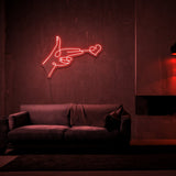 Love Gun Neon Sign | NEON SIGNO® Custom Neon Signs