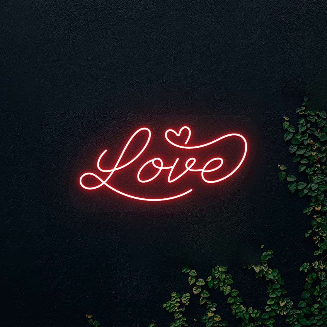 Love Neon Sign | NEON SIGNO® Custom Neon Signs