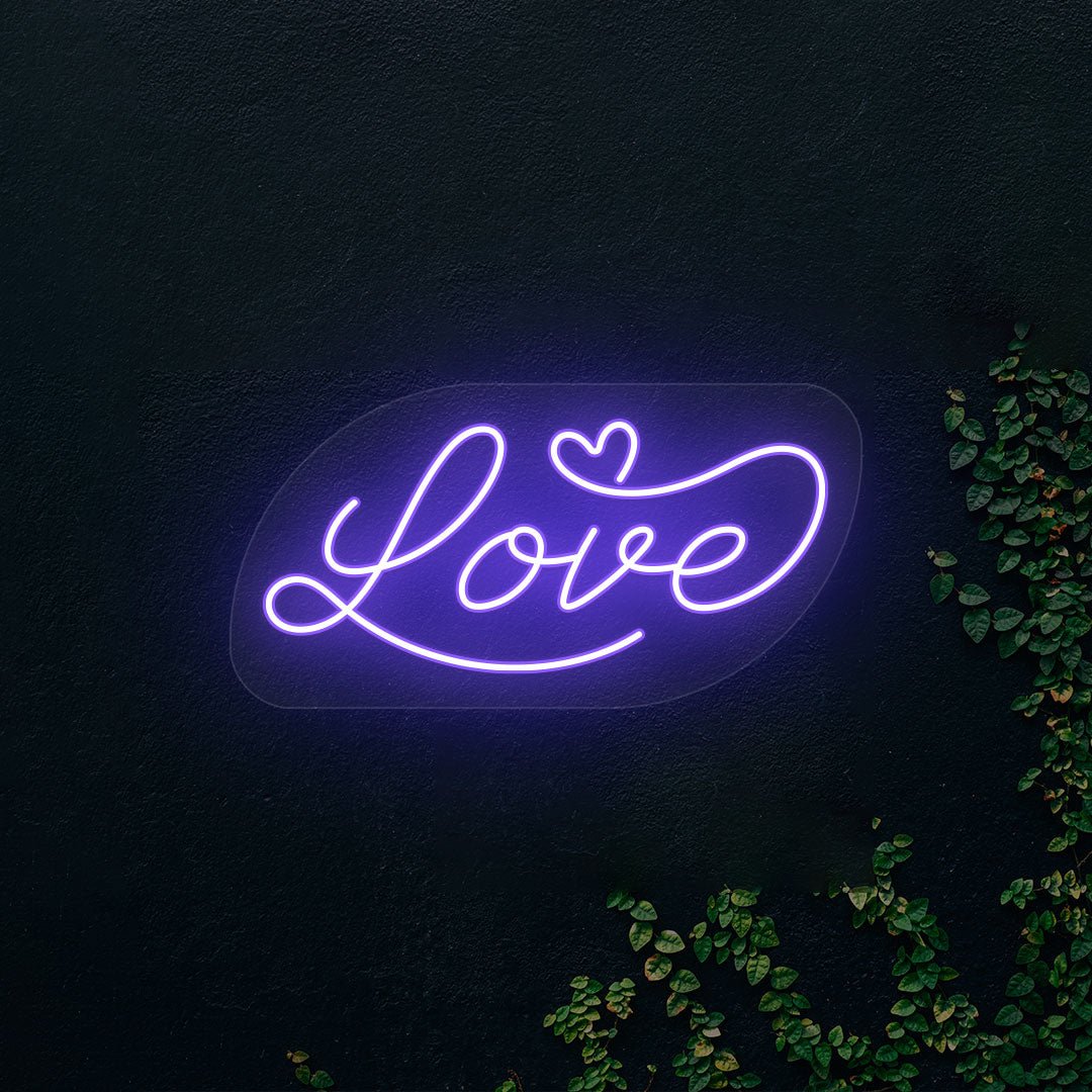 Love Neon Sign | NEON SIGNO® Custom Neon Signs