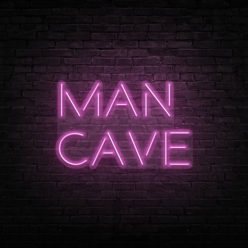 Man Cave Neon Sign | NEON SIGNO® Custom Neon Signs