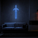 Master Sword Neon Sign | NEON SIGNO® Custom Neon Signs