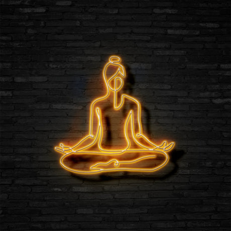 Meditation Neon Sign | NEON SIGNO® Custom Neon Signs