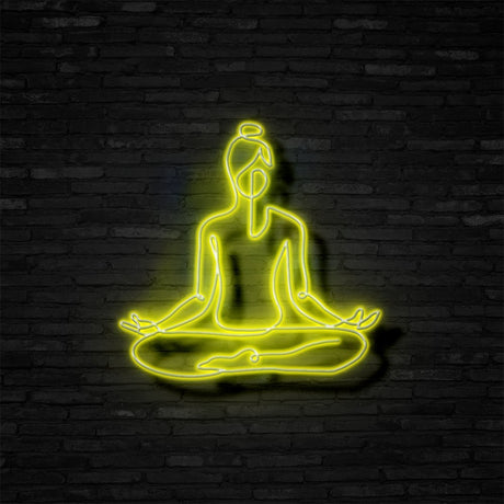 Meditation Neon Sign | NEON SIGNO® Custom Neon Signs