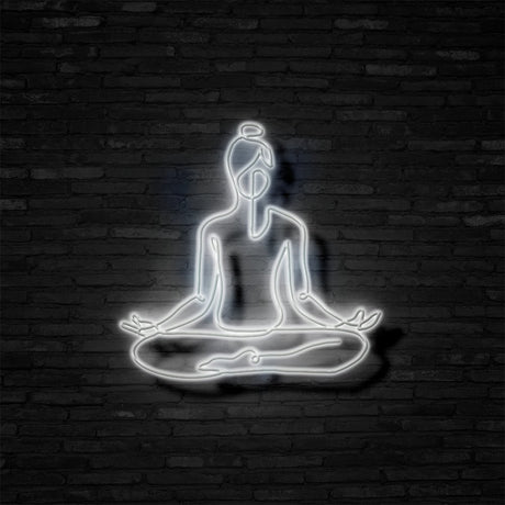 Meditation Neon Sign | NEON SIGNO® Custom Neon Signs