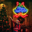 Merry Christmas Light Decoration LED Neon Sign | NEON SIGNO® Custom Neon Signs
