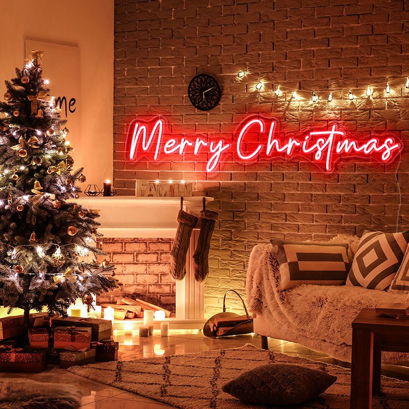 Merry Christmas Neon Sign | NEON SIGNO® Custom Neon Signs