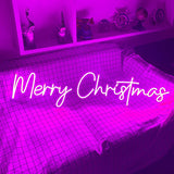 Merry Christmas Neon Sign | NEON SIGNO® Custom Neon Signs