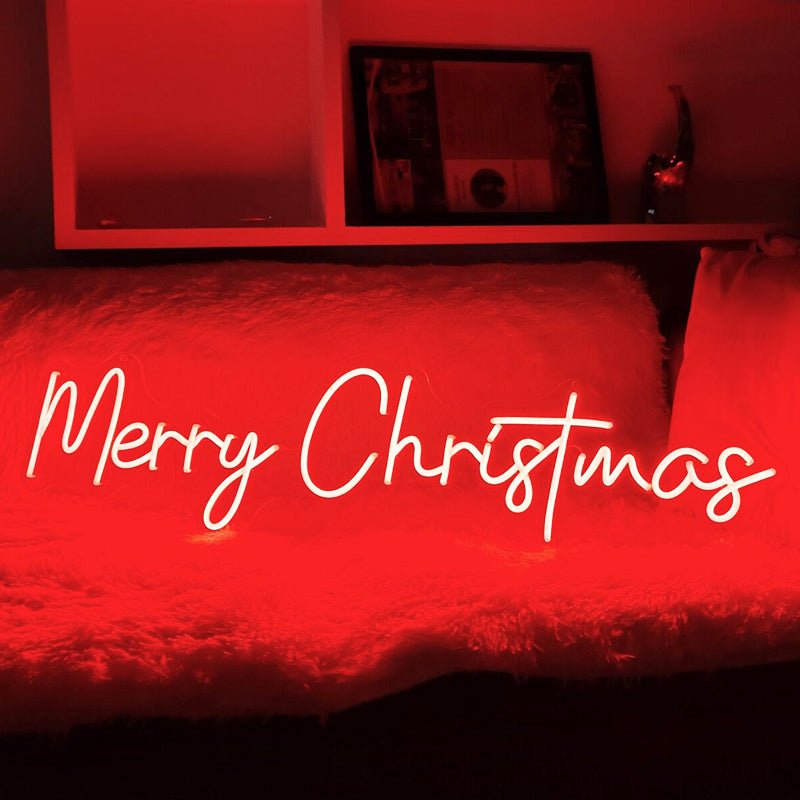 Merry Christmas Neon Sign | NEON SIGNO® Custom Neon Signs