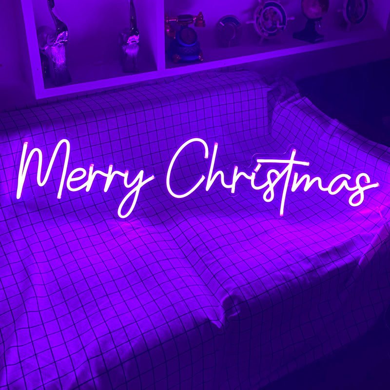 Merry Christmas Neon Sign | NEON SIGNO® Custom Neon Signs