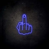 Middle Finger Neon Sign | NEON SIGNO® Custom Neon Signs