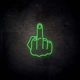 Middle Finger Neon Sign | NEON SIGNO® Custom Neon Signs